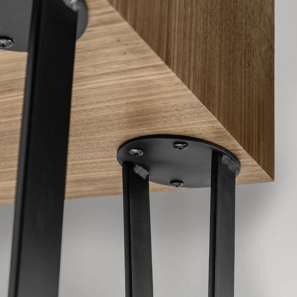 I-Semble Bent Flat Steel Legs With Adjustable Feet, Set Of 4 6 I-Semble Bent Flat Steel Legs With Adjustable Feet, Set Of 4 - Image 4