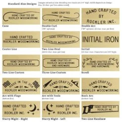 Customized Electric Branding Iron Gift Set With Two Heads 7 Customized Electric Branding Iron Gift Set With Two Heads -Carpentry Shop branding iron designs