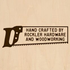 Custom Branding Iron Standard Plus - 24 Styles Available -Carpentry Shop handsaw3l 1000