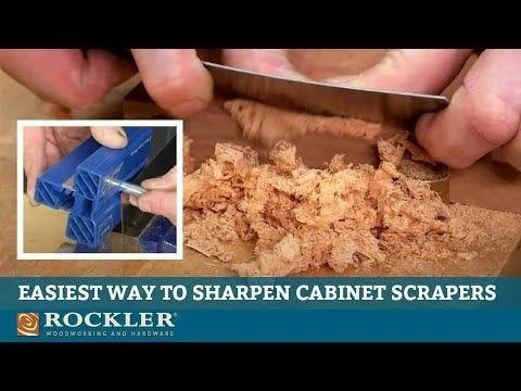 Rockler 3-in-1 Cabinet Scraper Sharpening Tool 3 Rockler 3-in-1 Cabinet Scraper Sharpening Tool