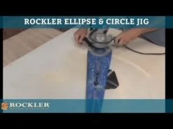 Rockler Ellipse/Circle Cutting Jig For Routers -Carpentry Shop hqdefault 130 1