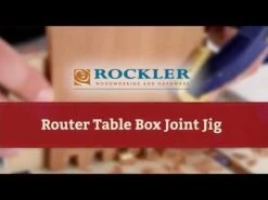 Rockler Router Table Box Joint Jig -Carpentry Shop hqdefault 133 21
