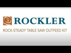 Rockler Rock-Steady Knock-Down Table Saw Outfeed Kit