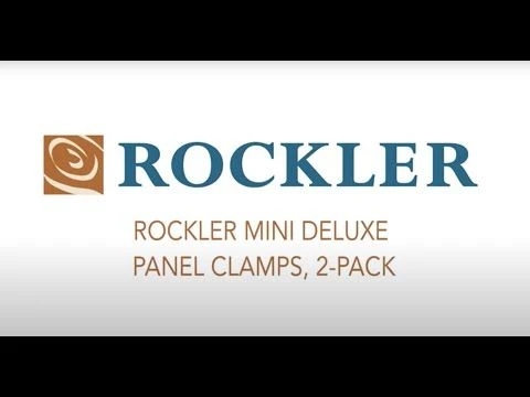 Rockler Mini Deluxe Panel Clamps, 2-Pack 4 Rockler Mini Deluxe Panel Clamps, 2-Pack - Image 2