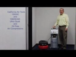 California Air Tools Ultra Quiet Air Compressor 10020C, 2HP, 10-Gallon Steel Tank -Carpentry Shop hqdefault 158 10