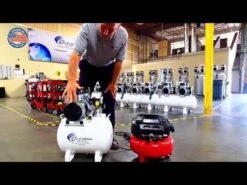 California Air Tools Ultra Quiet Air Compressor 10020CHAD With Automatic Drain Valve, 2HP, 10-Gallon -Carpentry Shop hqdefault 158 12