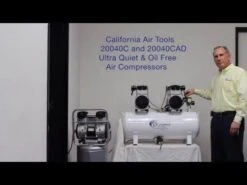 California Air Tools Ultra Quiet Air Compressor 20040C, 4HP, 20-Gallon 8 California Air Tools Ultra Quiet Air Compressor 20040C, 4HP, 20-Gallon -Carpentry Shop hqdefault 158 7