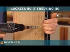 JIG IT® Shelving Jig W/Self-Centering Bit -Carpentry Shop hqdefault 34 20