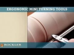 Mini Ergonomic Carbide Turning Tool, Diamond -Carpentry Shop is3fsomgwza