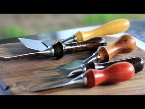 Rockler Four-Piece Cheese Knife Turning Kit 7 Rockler Four-Piece Cheese Knife Turning Kit - Image 5