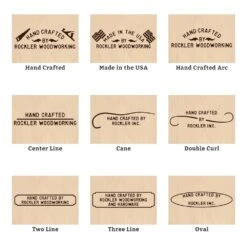 Custom Branding Iron - 16 Styles Available! 12 Custom Branding Iron - 16 Styles Available! -Carpentry Shop wood branding irons groupb1