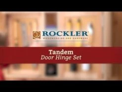 Rockler Tandem Door Hinge Set -Carpentry Shop z1faa4xyx64